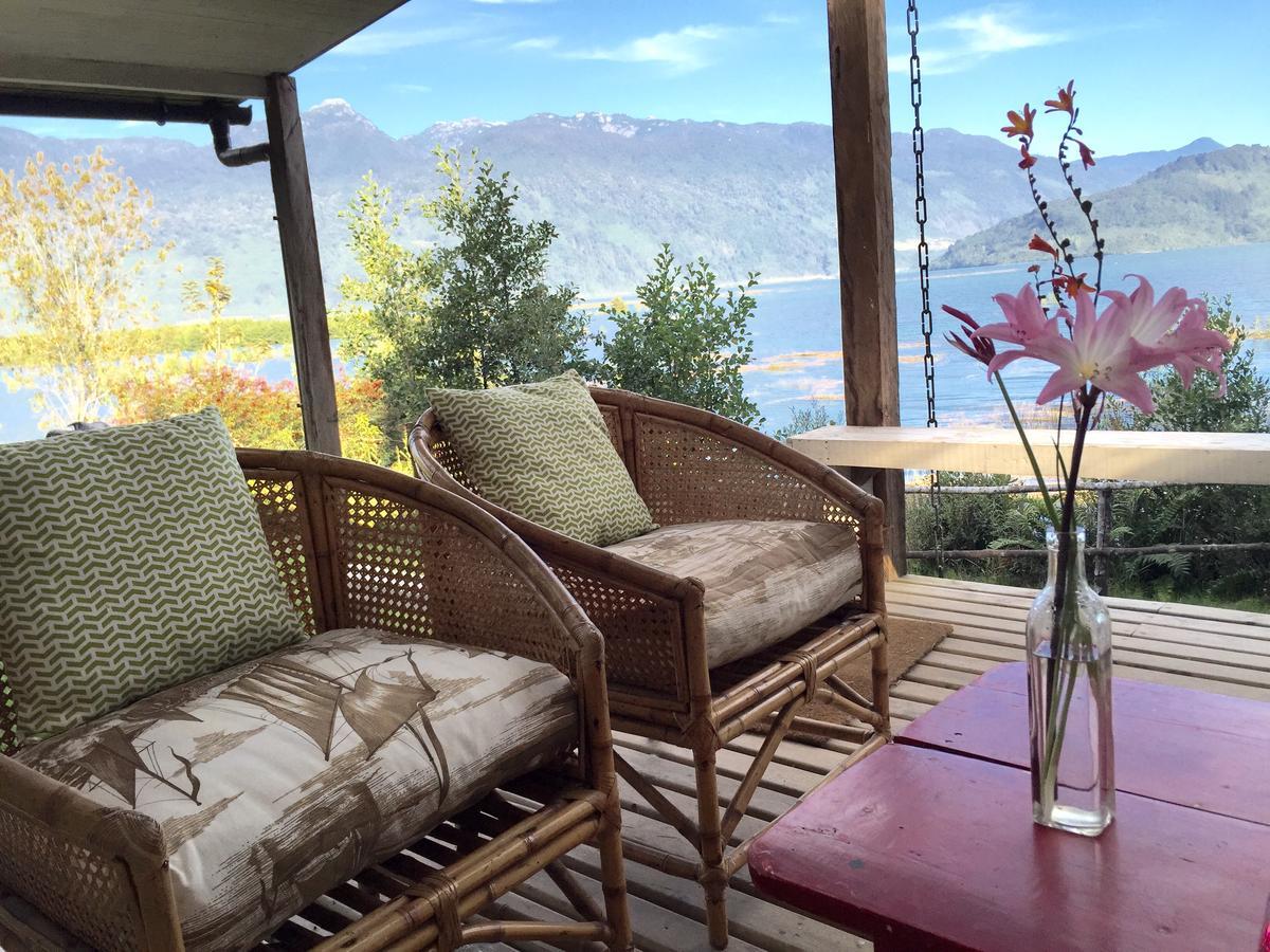 Mareas Ralun Lodge Buitenkant foto